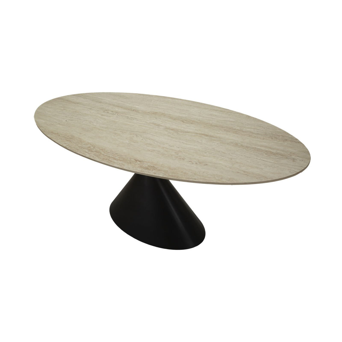 Tavolo MF893, Nero, MDF, 180x90x76 cm, Seven Design