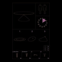 Tavolo MF893, Nero, MDF, 180x90x76 cm, Seven Design