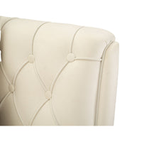 Poltrona MF895, Beige, Poliestere, 88x83x91 cm, Seven Design