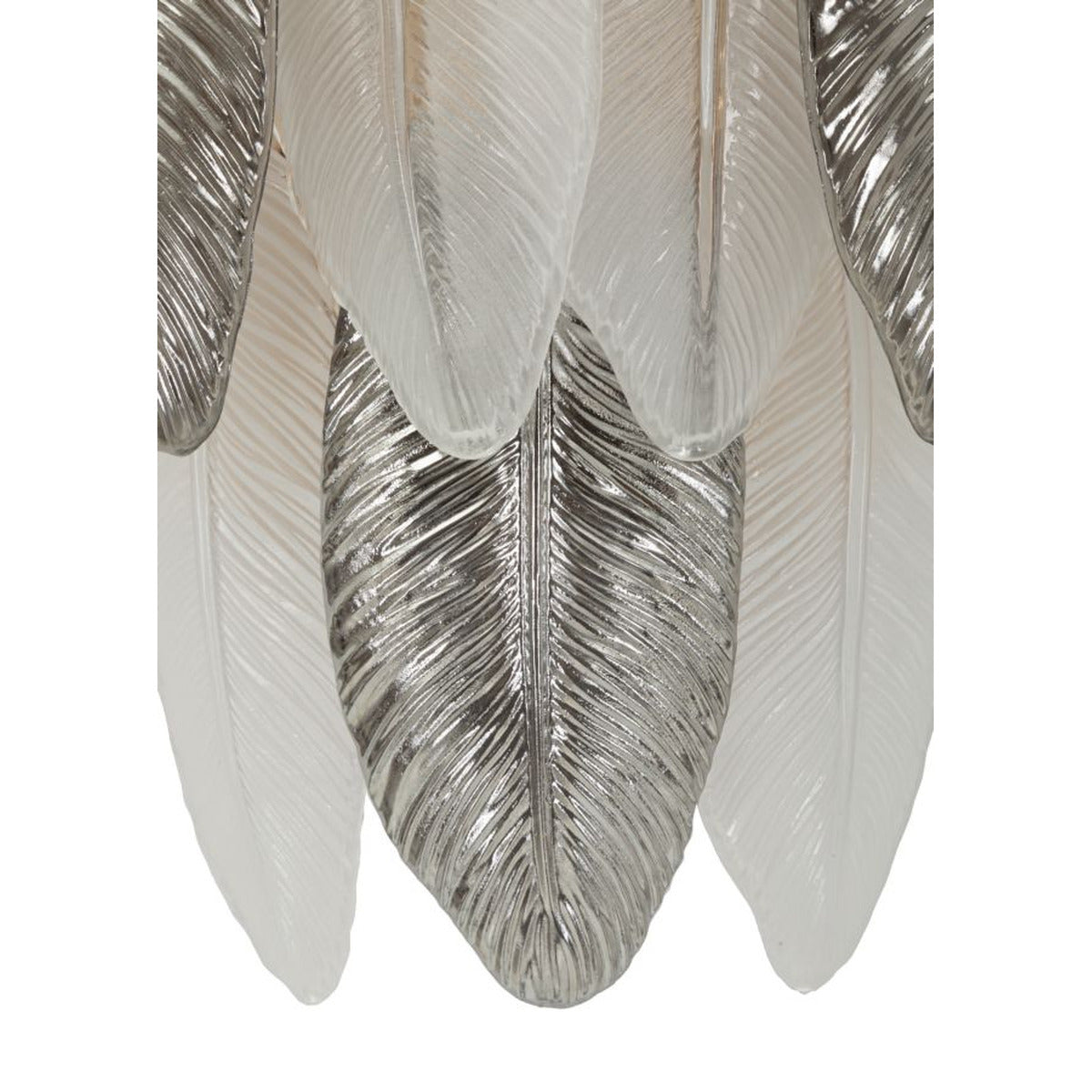 Lampada a Parete MF898, Grigio, Vetro, 24x25x29 cm, Seven Design