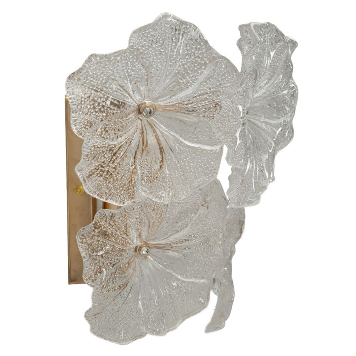 Lampada a Parete MF900, Bianco, Vetro, 33x17x28 cm, Seven Design