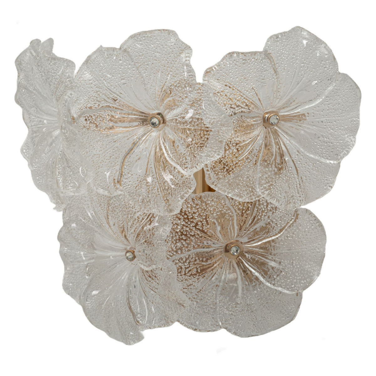 Lampada a Parete MF900, Bianco, Vetro, 33x17x28 cm, Seven Design