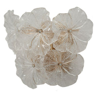 Lampada a Parete MF900, Bianco, Vetro, 33x17x28 cm, Seven Design