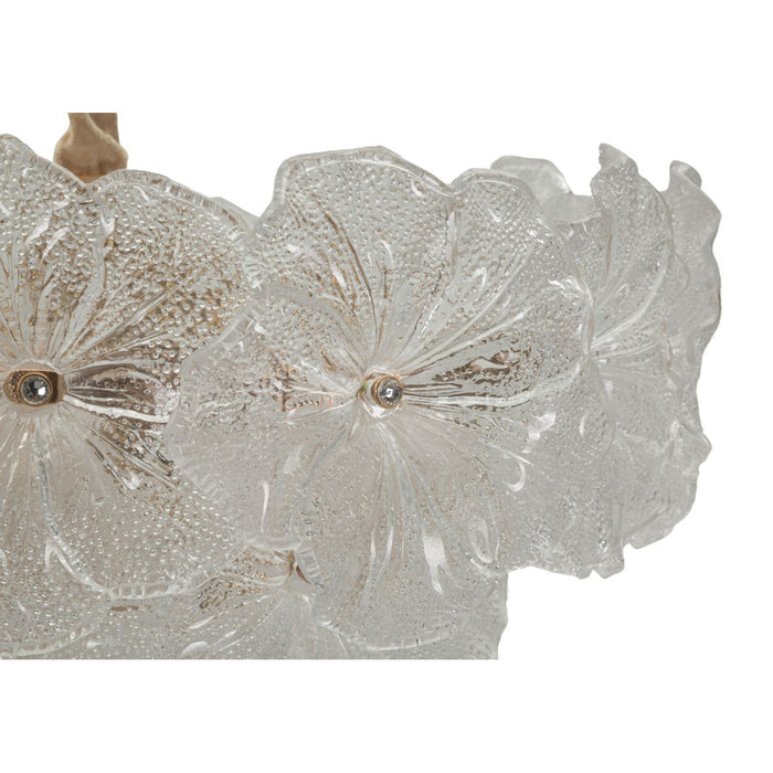 Lampada a Sospensione MF901, Bianco, Vetro, 47x47x30 cm, Seven Design