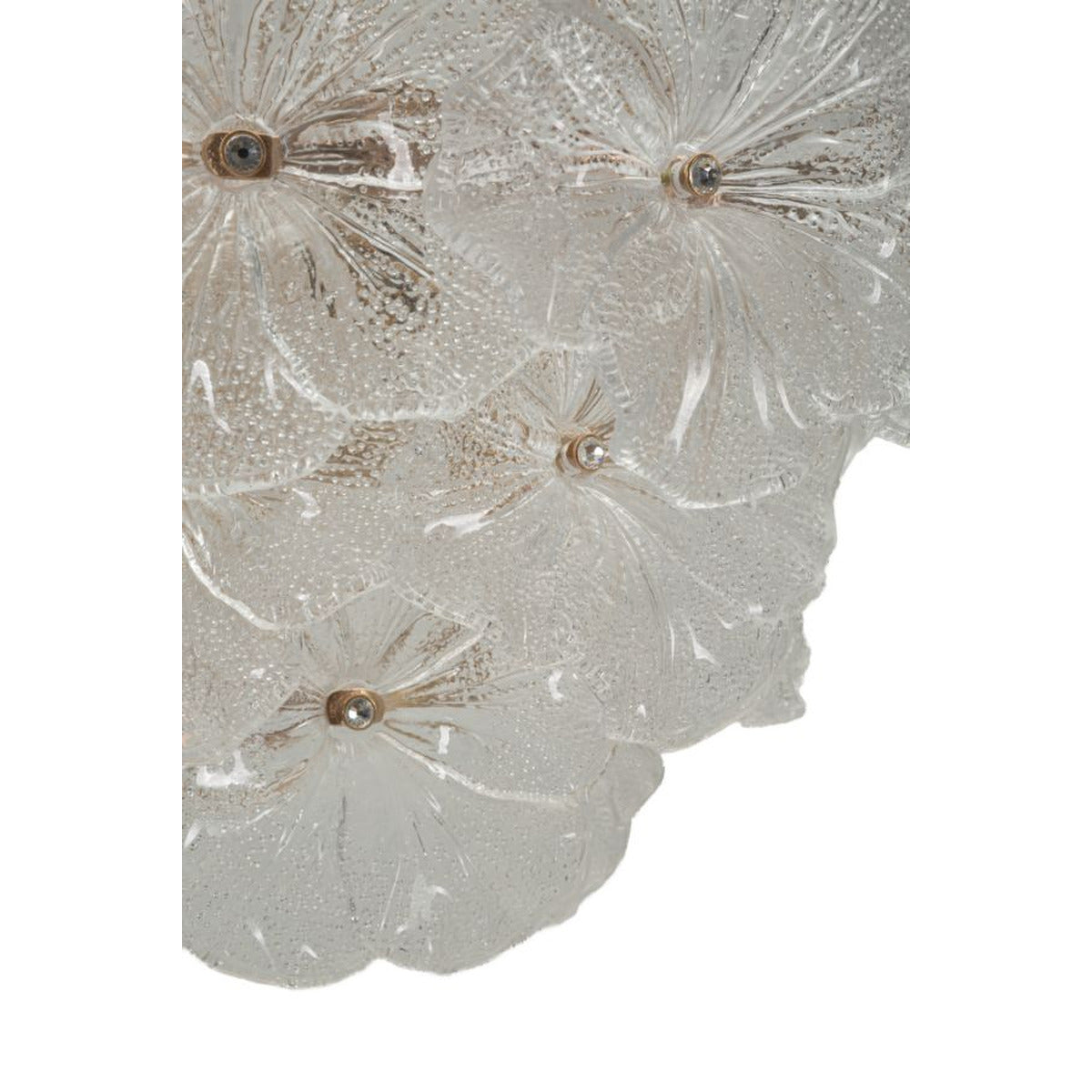 Lampada a Sospensione MF901, Bianco, Vetro, 47x47x30 cm, Seven Design