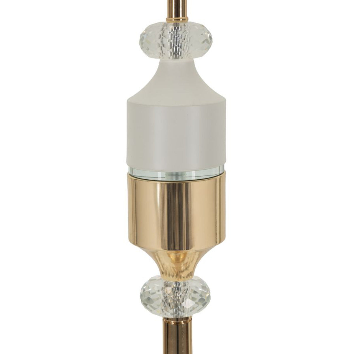 Lampada da Terra MF904, Bianco, Tessuto, 40x40x160 cm, Seven Design