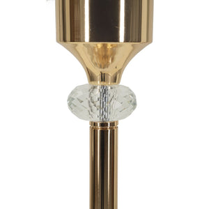 Lampada da Terra MF904, Bianco, Tessuto, 40x40x160 cm, Seven Design