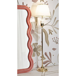 Lampada da Terra MF904, Bianco, Tessuto, 40x40x160 cm, Seven Design