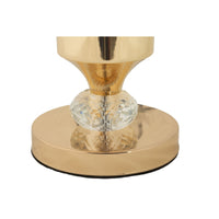 Lampada da Tavolo MF905, Bianco, Tessuto, 30x30x52 cm, Seven Design