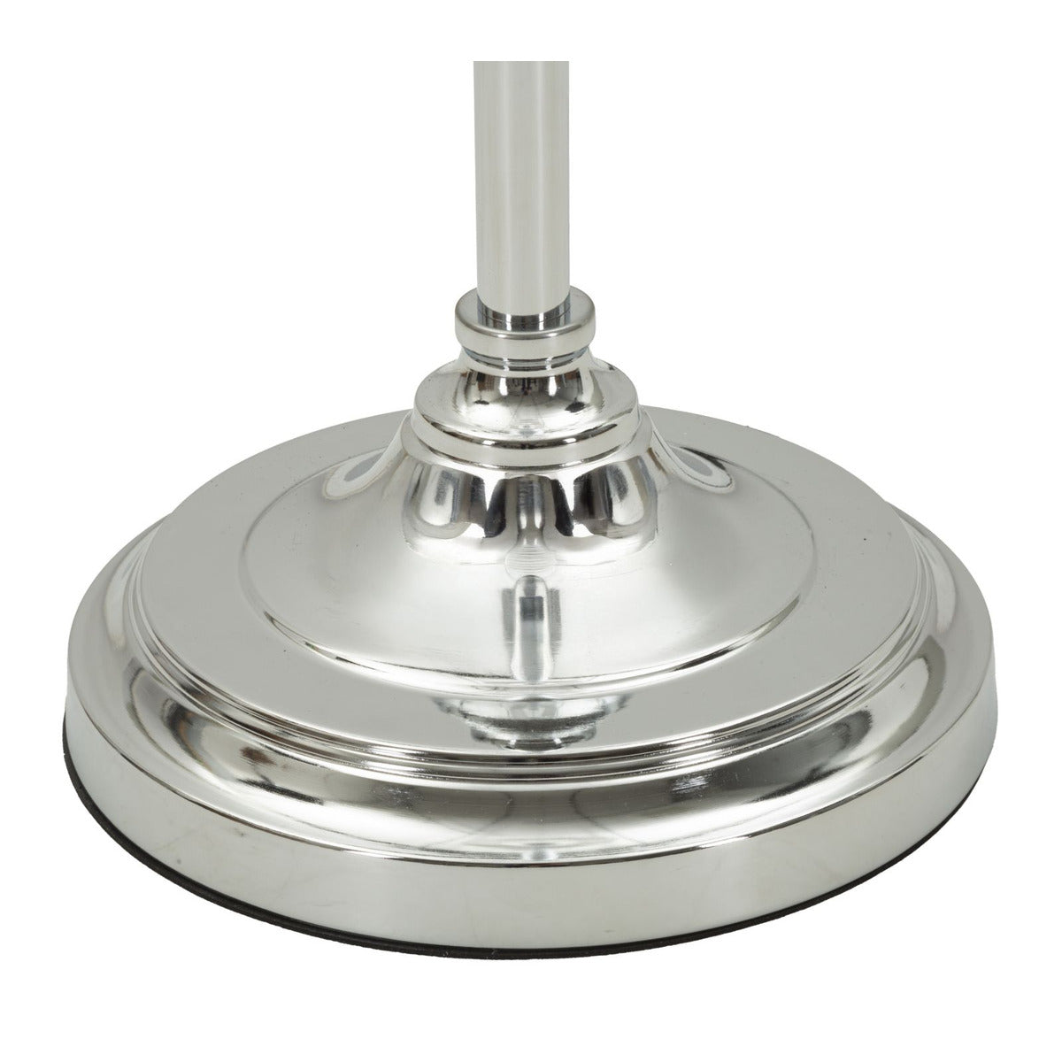 Lampada da Terra MF906, Argento, Tessuto, 40x40x158 cm, Seven Design