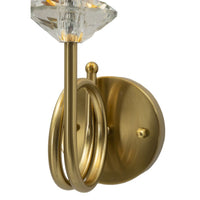 Lampada a Parete MF910, Bianco, Tessuto, 18x24x40 cm, Seven Design