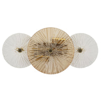 Lampada a Parete MF916, Marrone, Vetro, 42x8x20 cm, Seven Design