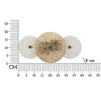 Lampada a Parete MF916, Marrone, Vetro, 42x8x20 cm, Seven Design
