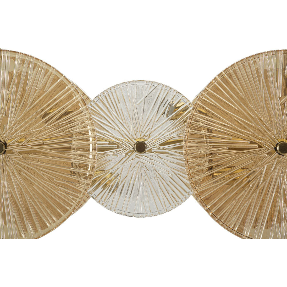 Lampada a Sospensione MF917, Marrone, Vetro, 100x23x28 cm, Seven Design