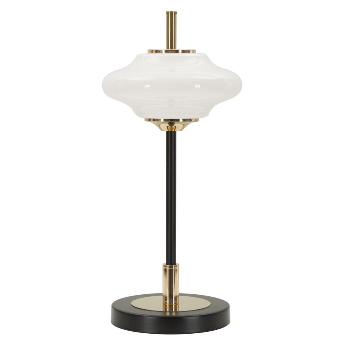 Lampada da Tavolo MF921, Bianco, Vetro, 22x22x46 cm, Seven Design