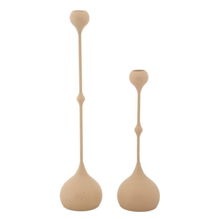 Portacandela MF940, Oro, Acciaio, 8x8x37 cm, Seven Design