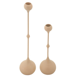 Portacandela MF940, Oro, Acciaio, 8x8x37 cm, Seven Design