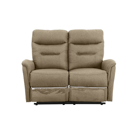 Divano Reclinabile Achille Plus, Tortora, Ciniglia, 131x96x101 cm, Seven Design