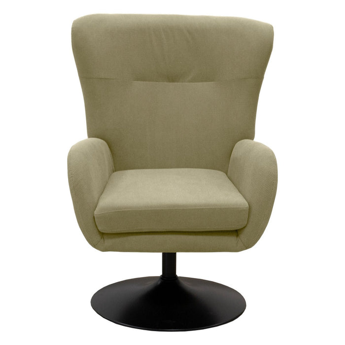 Poltrona Claire, Tortora, Velluto, 72x81x97 cm, Seven Design