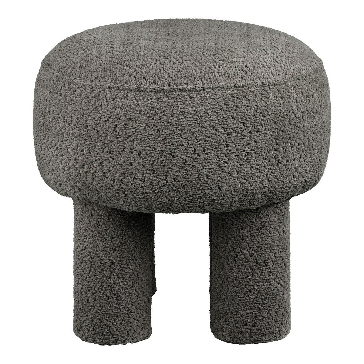 Pouf Canberra, Verde, Tessuto, 43x43x43 cm, Seven Design