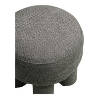 Pouf Canberra, Verde, Tessuto, 43x43x43 cm, Seven Design