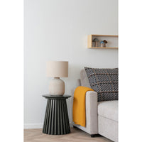 Tavolino Osaka, Nero, Legno, 40x40x50 cm, Seven Design