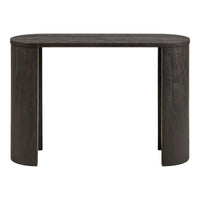 Tavolo Consolle Bibione, Nero, MDF, 114x38x75 cm, Seven Design