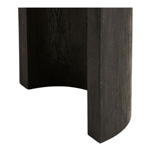Tavolo Consolle Bibione, Nero, MDF, 114x38x75 cm, Seven Design