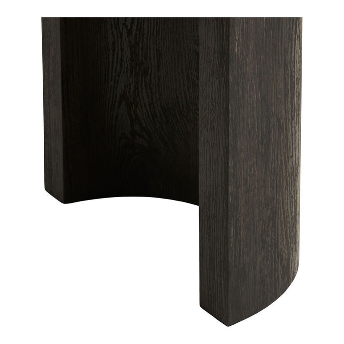 Tavolo Consolle Bibione, Nero, MDF, 114x38x75 cm, Seven Design