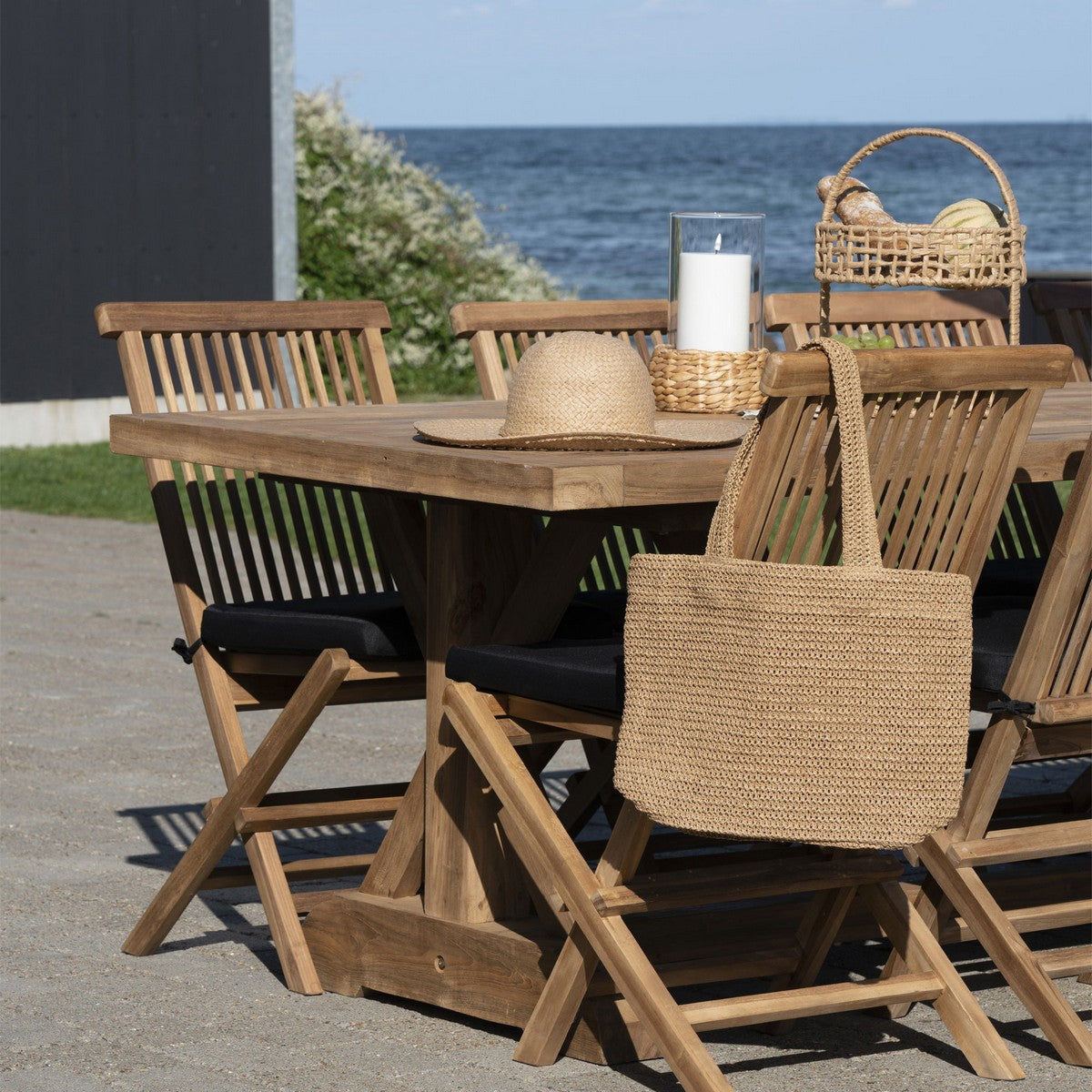 Borsa a Spalla Parade, Marrone, Paglia, 31x10x46 cm, Seven Design