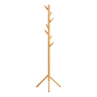 Appendiabiti da Terra Wanaka, Marrone, Bamboo, 50x50x163 cm, Seven Design