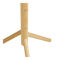 Appendiabiti da Terra Wanaka, Marrone, Bamboo, 50x50x163 cm, Seven Design