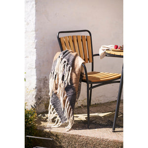 Plaid Carmel, Beige, Lana, 130x1x170 cm, Seven Design