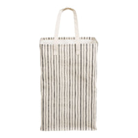 Portabiancheria Argor, Bianco, Cotone, 38x28x58 cm, Seven Design
