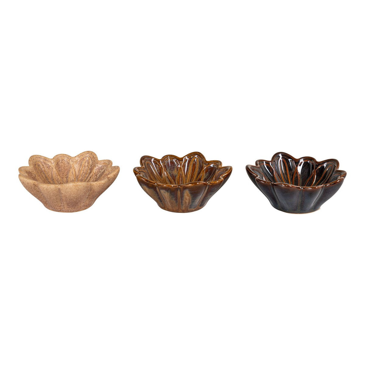 Ciotola Bowl, Marrone, Ceramica, 8,5x8,5x3,5 cm, Seven Design