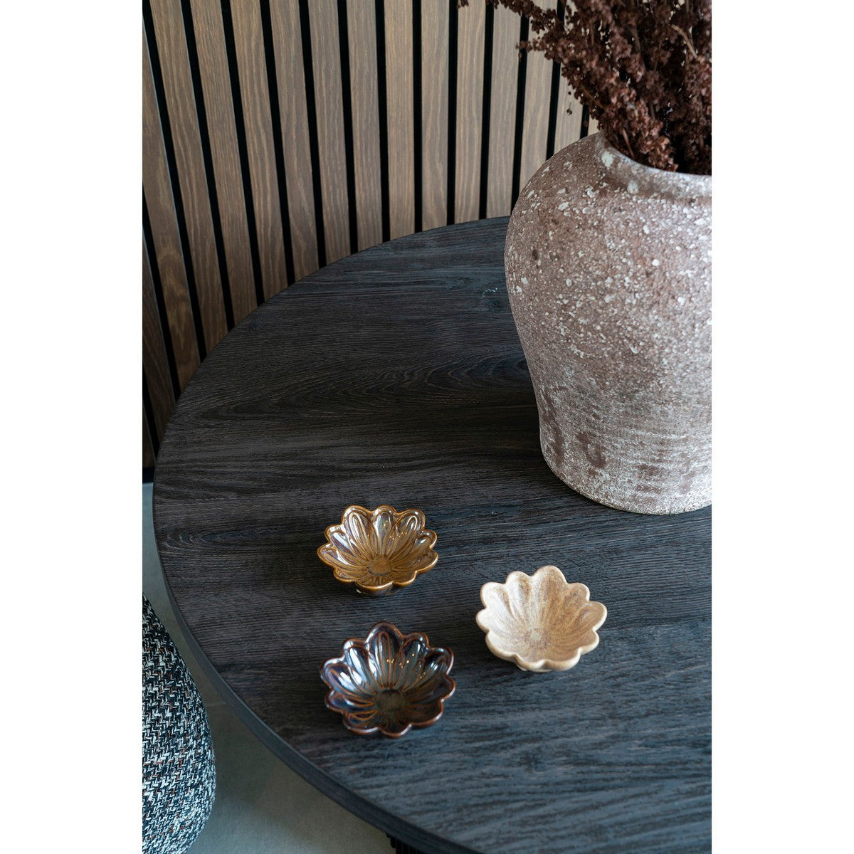 Ciotola Bowl, Marrone, Ceramica, 8,5x8,5x3,5 cm, Seven Design