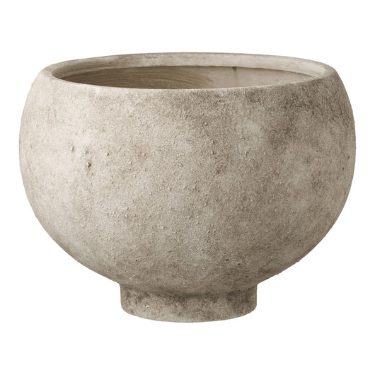 Vaso per Piante HN14, Beige, Ceramica, 26x26x19,5 cm, Seven Design
