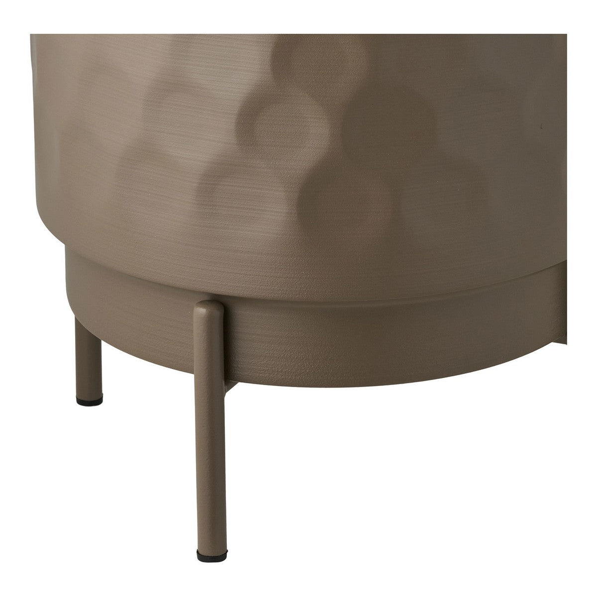 Vaso per Piante HN16, Marrone, Metallo, 21x21x26 cm, Seven Design