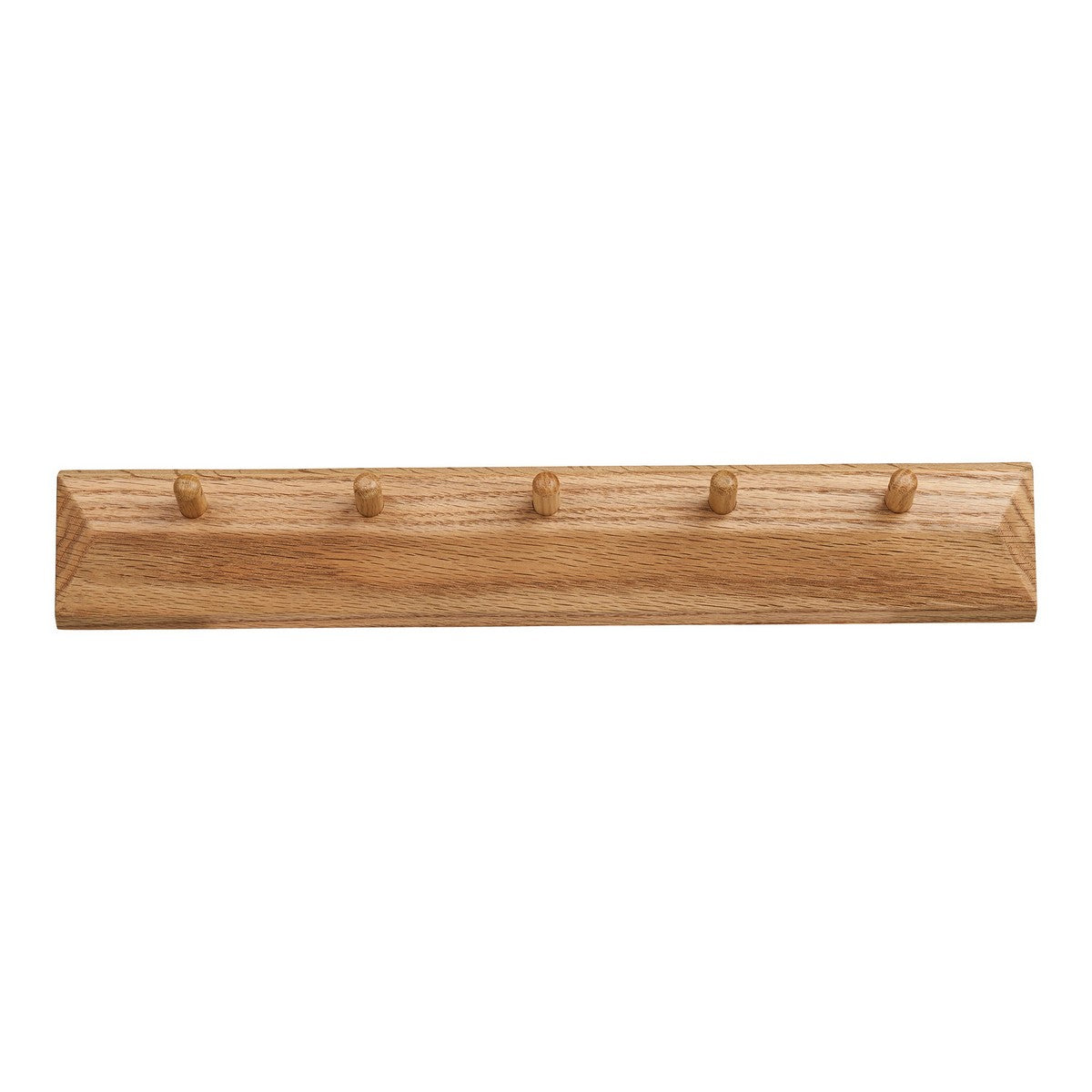Appendiabiti da Parete Barco, Marrone, Legno, 50x15x8,5 cm, Seven Design