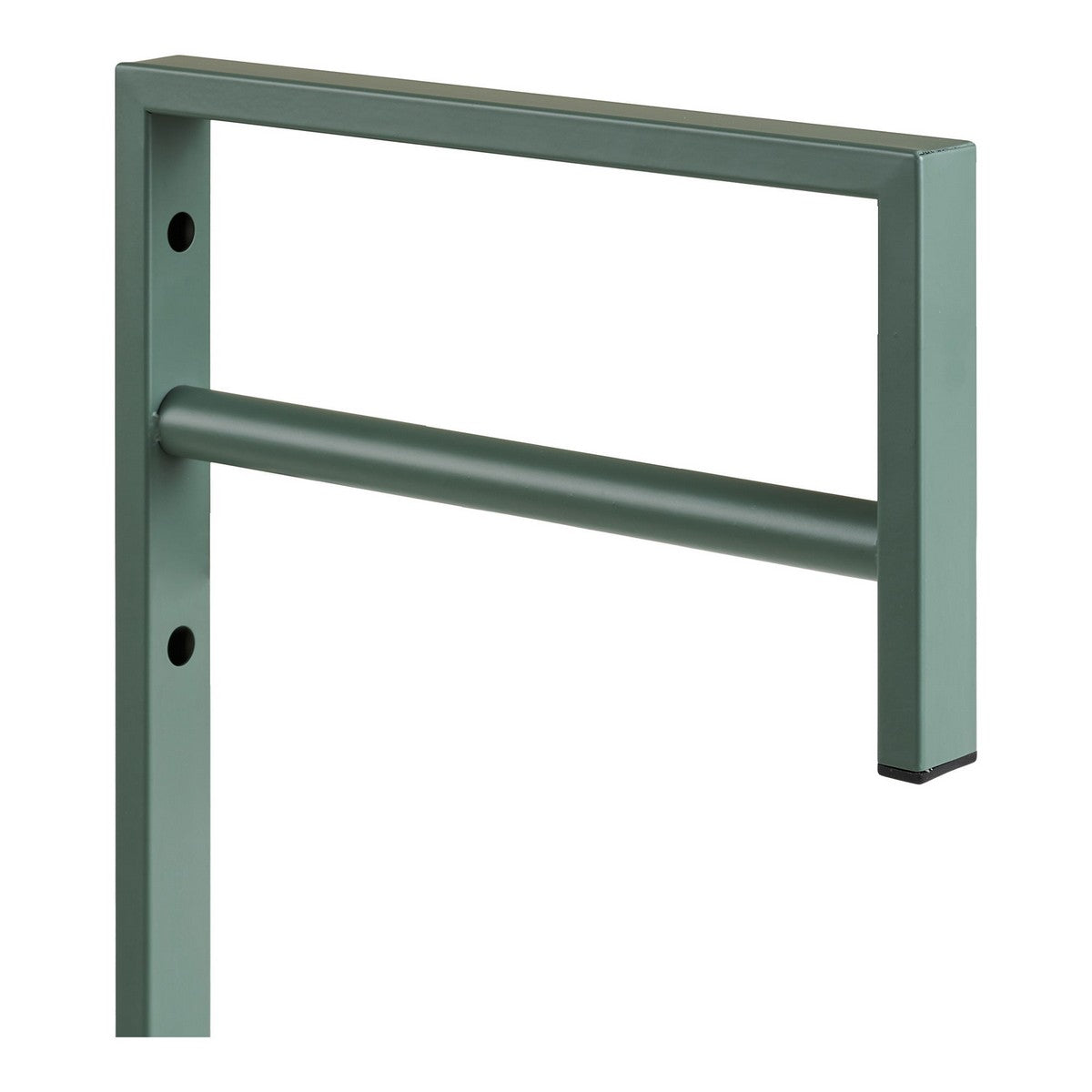 Appendiabiti da Parete Trento, Verde, Metallo, 3x30x82 cm, Seven Design