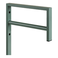 Appendiabiti da Parete Trento, Verde, Metallo, 3x30x82 cm, Seven Design