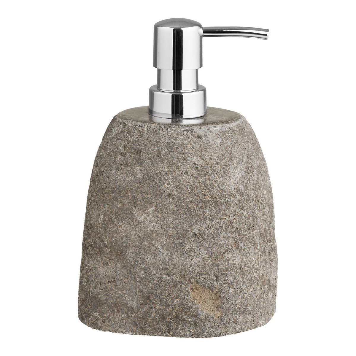 Dispenser per Sapone Gara, Grigio, Pietra, 11x8x18 cm, Seven Design