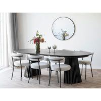 Portacandela HN27, Nero, Metallo, 11x11x18 cm, Seven Design