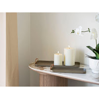 Vassoio HN28, Marrone, Metallo, 16,5x39,5x1,5 cm, Seven Design