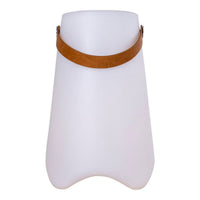 Lanterna Bristol, Bianco, Plastica, 25x25x37,5 cm, Seven Design