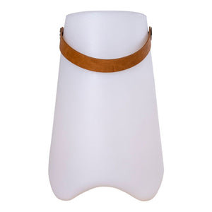 Lanterna Bristol, Bianco, Plastica, 25x25x37,5 cm, Seven Design