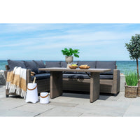 Lanterna Bristol, Bianco, Plastica, 25x25x37,5 cm, Seven Design