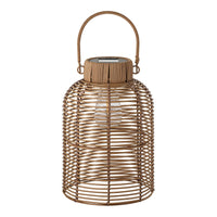 Lanterna Brentford, Marrone, Rattan Sintetico, 20x20x30,5 cm, Seven Design