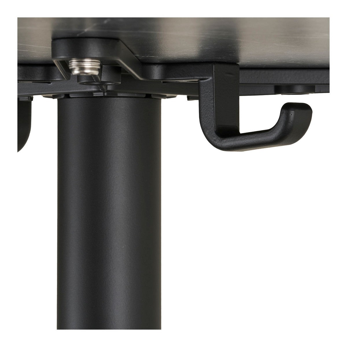 Tavolo Bistro, Nero, Metallo, 60x60x73 cm, Seven Design