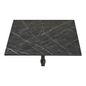 Tavolo Bistro 2, Nero, Metallo, 60x60x73 cm, Seven Design